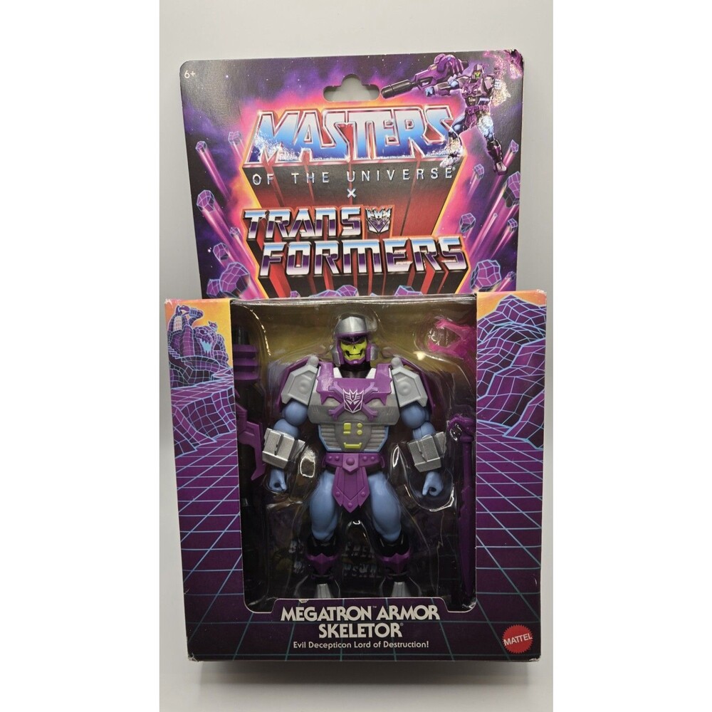 MOTU Origins & Transformers Megatron Armor Skeletor Action Figure, SEE DETAILS